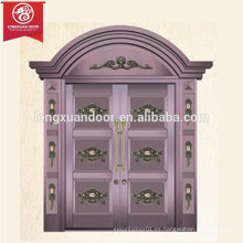 Radius Design Puerta principal Puerta de doble hoja, puerta de bronce comercial o residencial